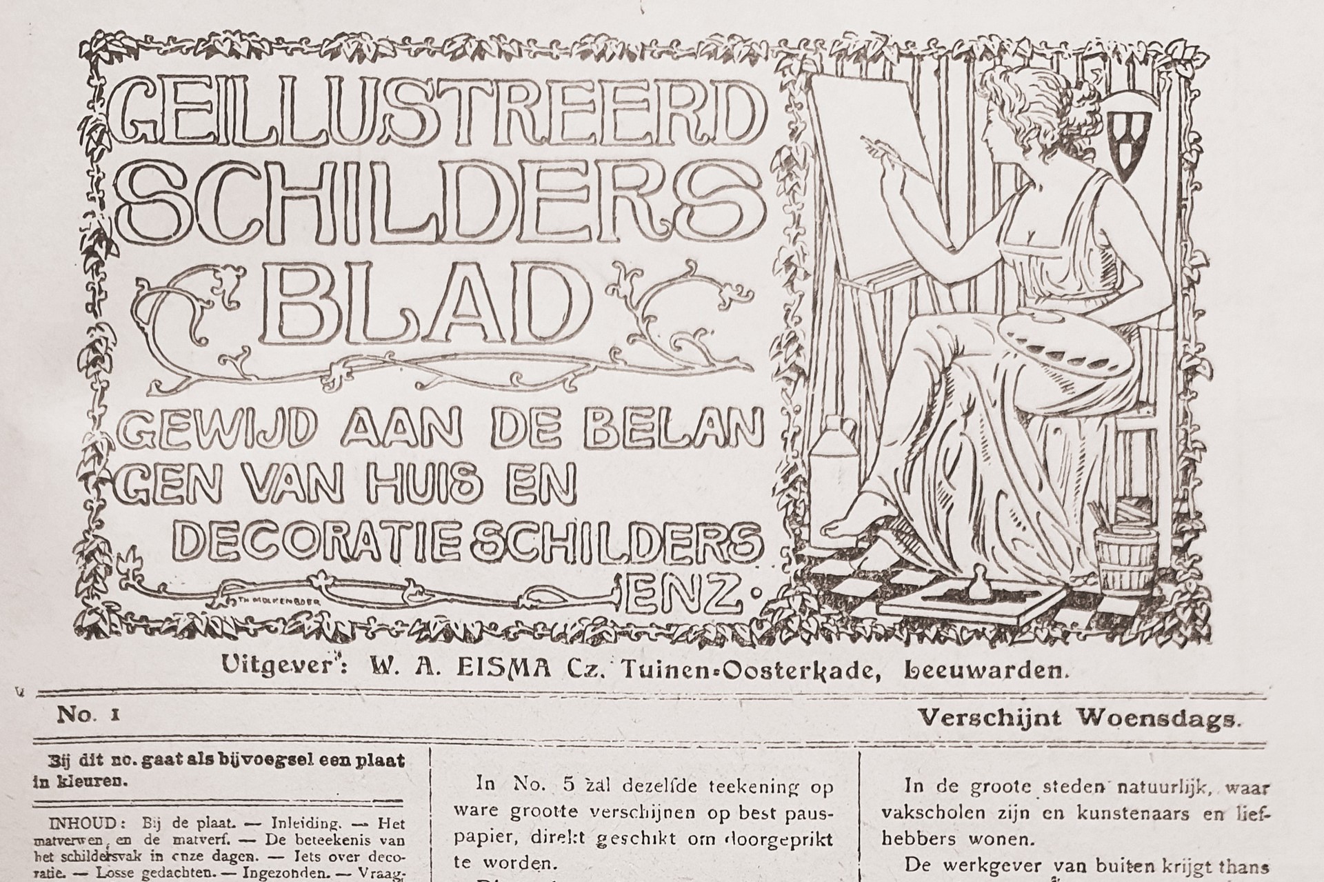 Geillustreerd Schildersblad_1899 nr1